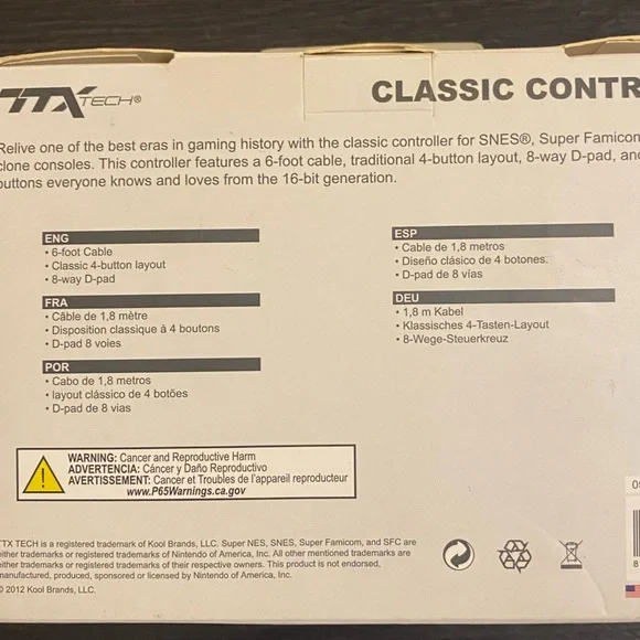 Classic Controller - Gray - Picture 2 of 2